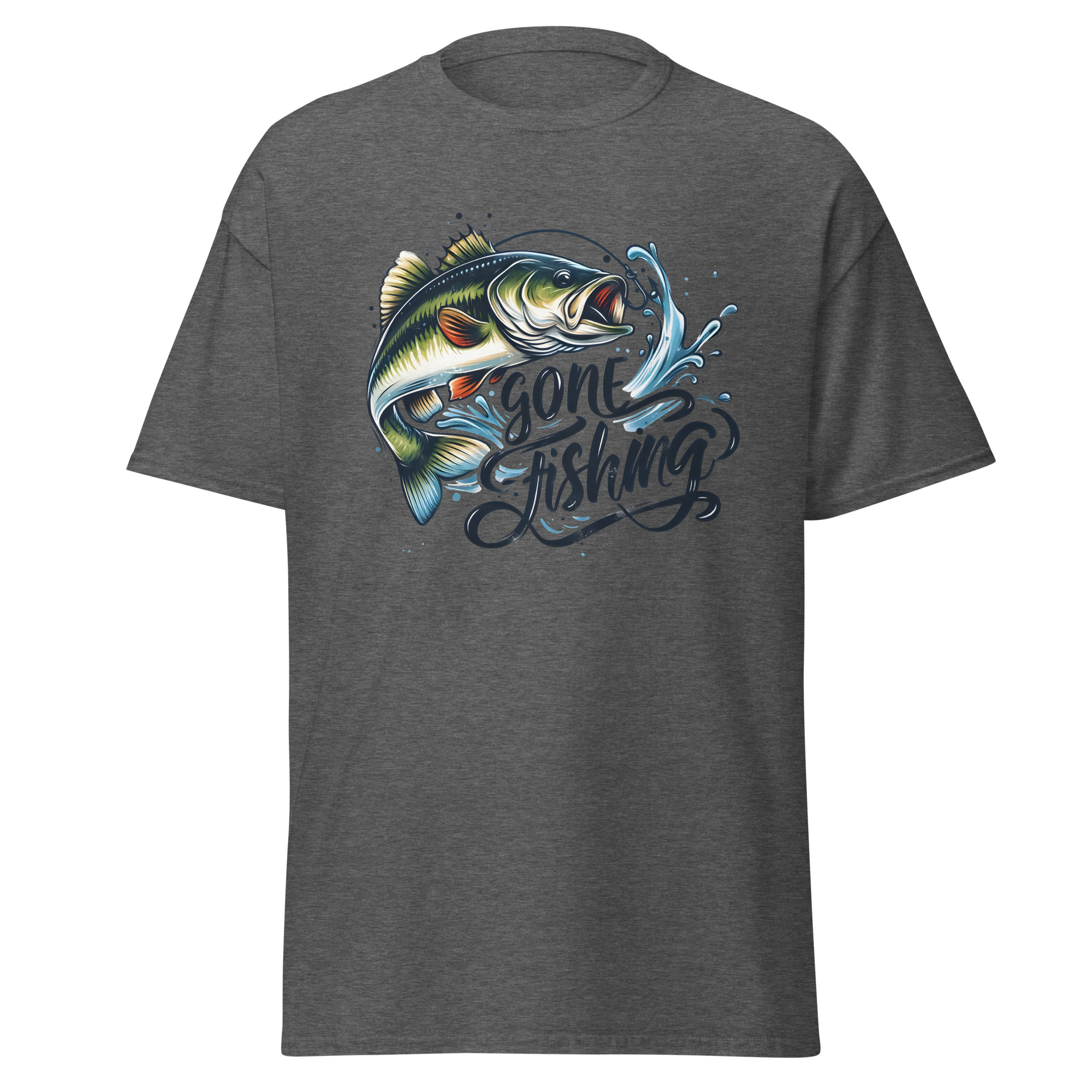 Gone Fishing Shirt – Classic Largemouth Bass Graphic Tee for Men & Women | Printed in USA - Image 4